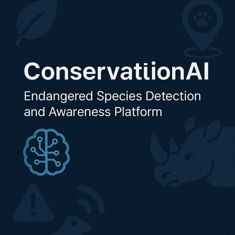 ConservationAI: Endangered Species Detection and Awareness Platform